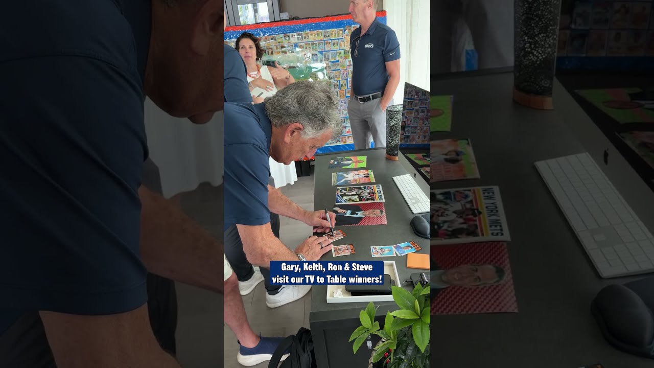 Gary, Keith, Ron & Steve visited our TV to Table winners, Francesca and Stephen, at their home!