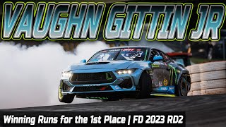 VAUGHN GITTIN JR Back &amp; Win Formula Drift 2023 RD2 (ATLANTA)