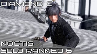 WARP TO WIN. Dissidia Final Fantasy NT (DFFNT) - Noctis Ranked Solo Matches 06 [Diamond B]