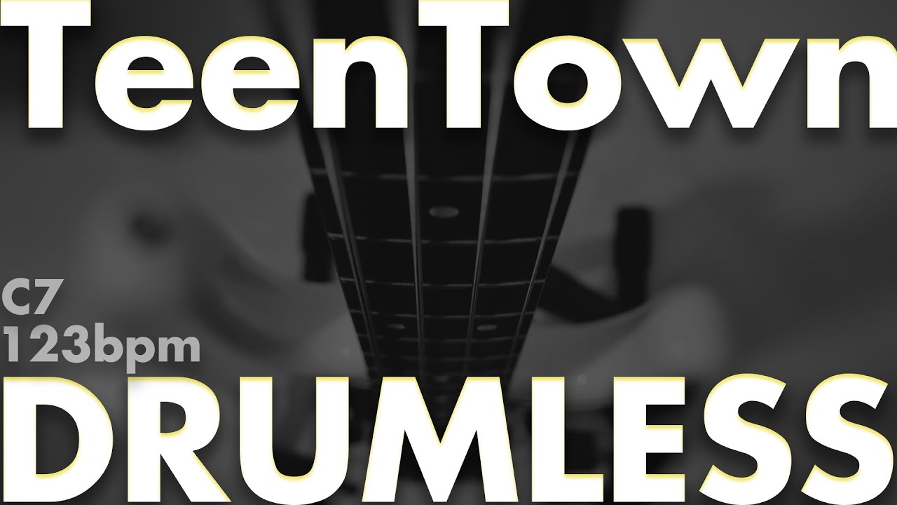 Teen Town -A little bit modern mix-(Weather Report) -Drumless Track-//123bpm Key=C7 Teen Town -A little bit modern mix-(Weather Report) -Drumless Track-//123bpm Key=C7