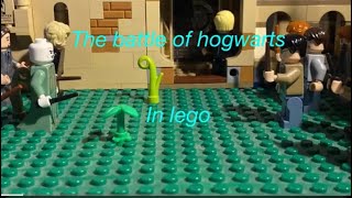 The battle of hogwarts, in lego