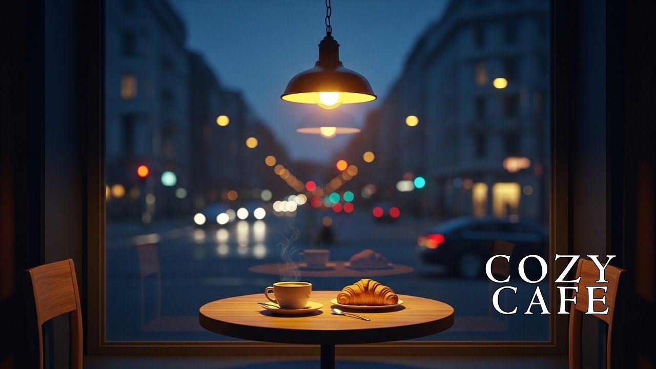 Night Coffee Shop ☕ | Warm Lo-Fi Beats