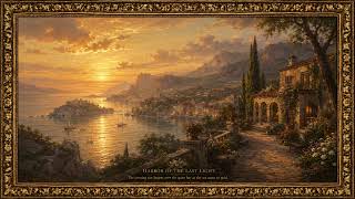 SAL 005 — Harbor of the Last Light A Living Mediterranean Painting | Living Gallery Art for TV