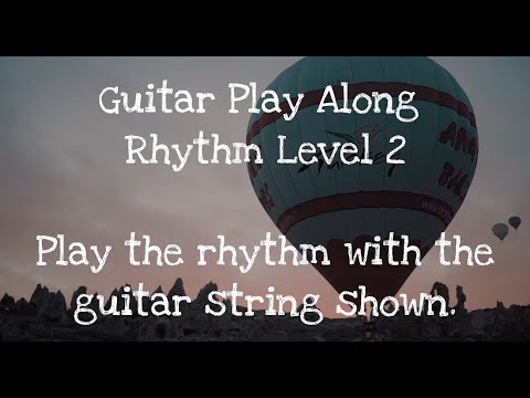 Guitar Open Strings Play Along: Sky High
