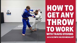 HOW TO GET ANY THROW TO WORK! - Travis Stevens Basic Judo Techniques