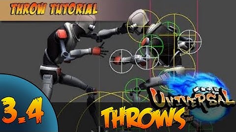 Creating Throws: Universal Fighting Engine 2 Game Creation Part 3.4