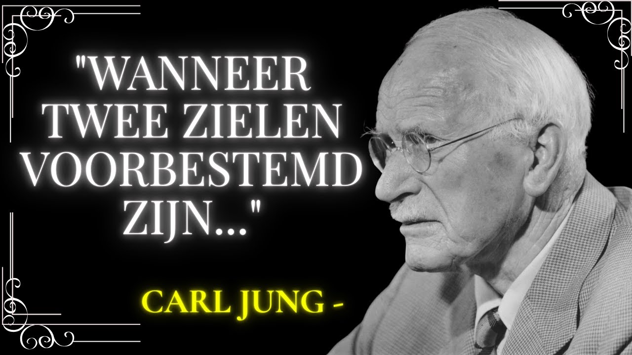 Wanneer de ENERGIE VAN TWEE ZIELEN samenvalt, trekken hun PADEN elkaar onherroepelijk aan -Carl Jung