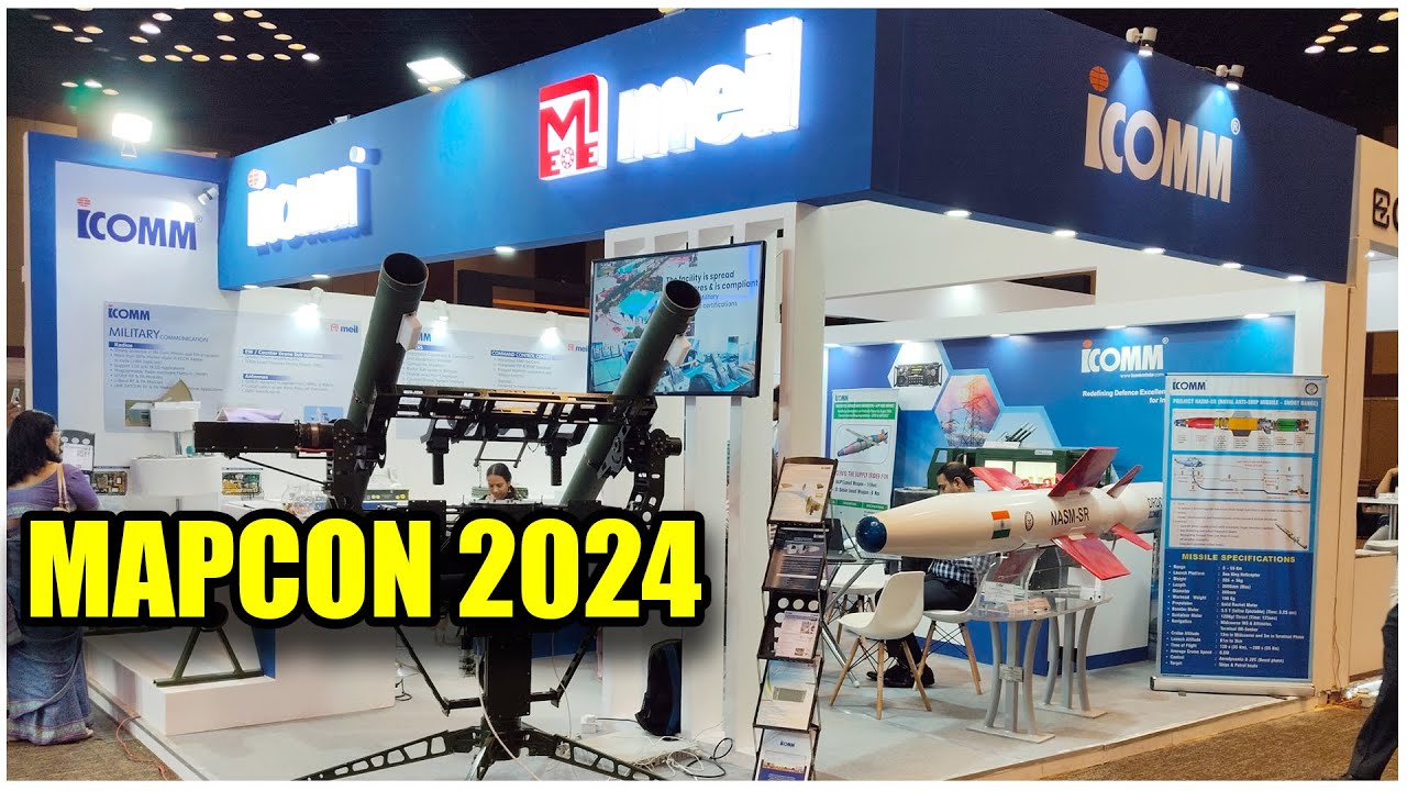 MAPCON 2024: ICOMM's Latest Advancements on Display | Megha Engineering