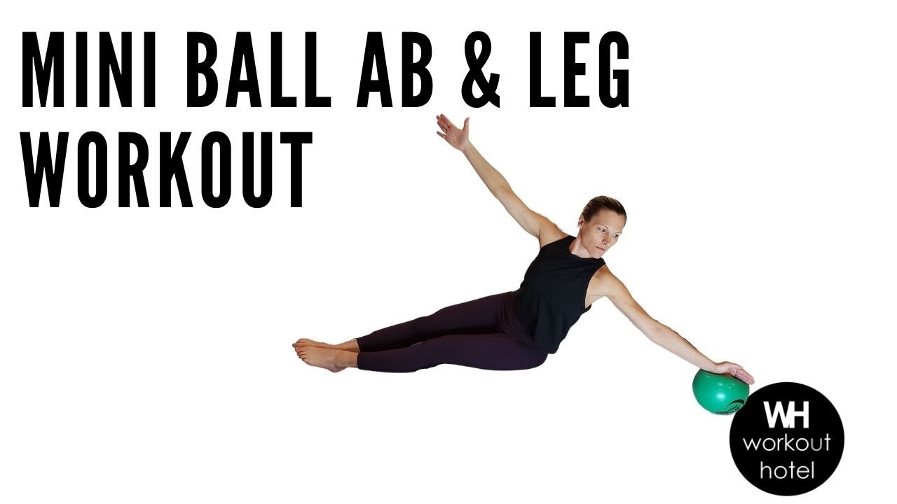 30 Minute Ab Workout With Small Ball for Beginner