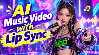 How to Create a Lip-Sync AI Singer with Edimakor : From AI Music Generator to Singing Photo