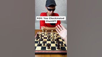 POV: You Checkmated ChatGPT