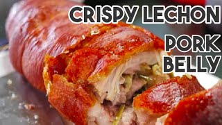 THE BEST CRISPY PORK LECHON BELLY ROAST IN THE OVEN | WILD BLACKPEPPER I CHEF BOBBY