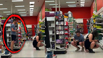 Brave Shoppers Confront Alleged Peeping Tom Inside Target