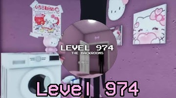 THE BACKROOMS REDACTED LEVEL 974 [HOW TO ENTER AND EXIT]