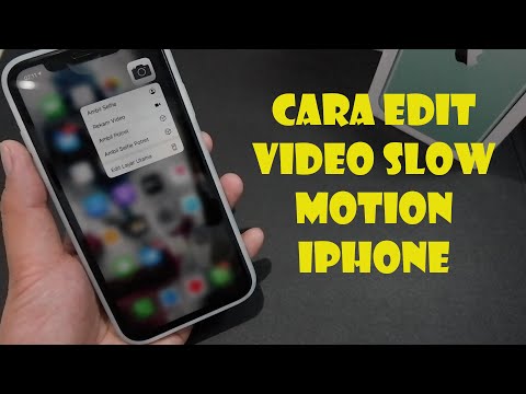 Video: Bagaimana cara memperlambat gerakan video iphone?