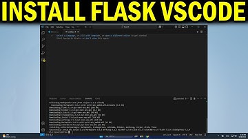 How To Install Flask in Visual Studio Code