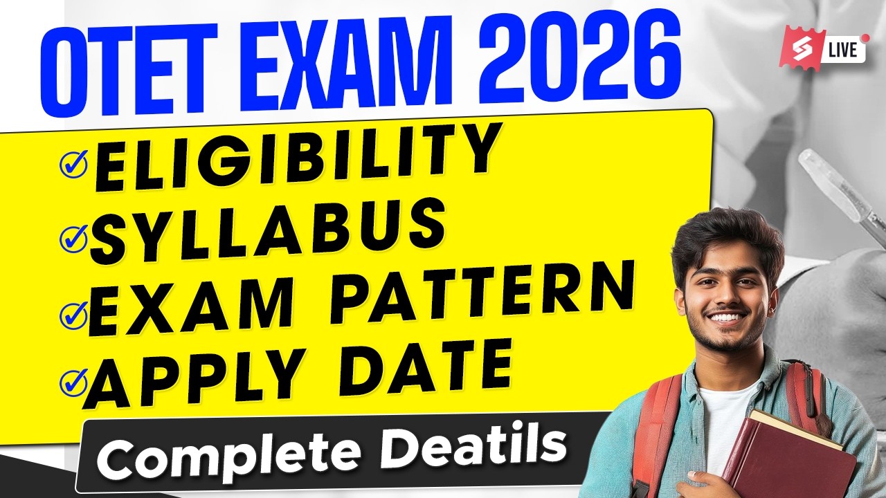OTET Recruitment 2026 | OTET Exam  Syllabus, Eligibility, Exam Pattern | OTET New Vacancy 2026