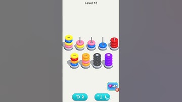 Color Hoop Stack 🆚#shorts 😯😯😮😯😮😦😧