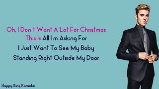 ALL I WANT FOR CHRISTMAS IS YOU - JUSTIN BIEBER (Karaoke Version)