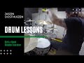 Jason Oosthuizen - Kick & Hand Singles Exercise - Drum Lesson