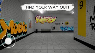 Find way out 1B Studios Exit 8 clone HD Android Gameplay screenshot 3
