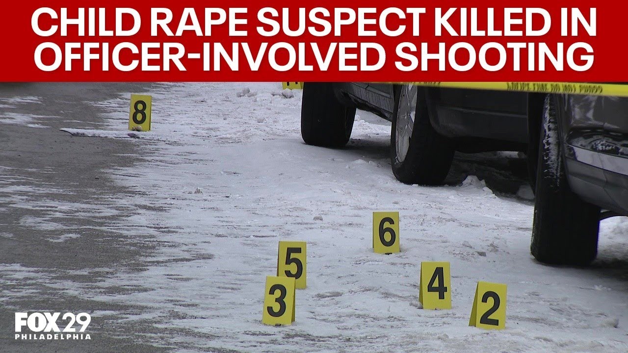 Police fatally shoot child rape suspect who opened fire on officers near St. Joe's campus