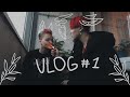 Vlog//лгбт-пара//пара дней из нашей жизни//прокол уха//красим волосы в красный