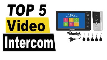 TOP 5 Best Video Intercom System Review 2025
