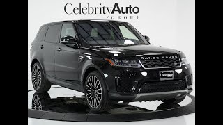 2018 LAND ROVER RANGE ROVER SPORT 22” STYLE 9012 WHEELS PANORAMIC ROOF