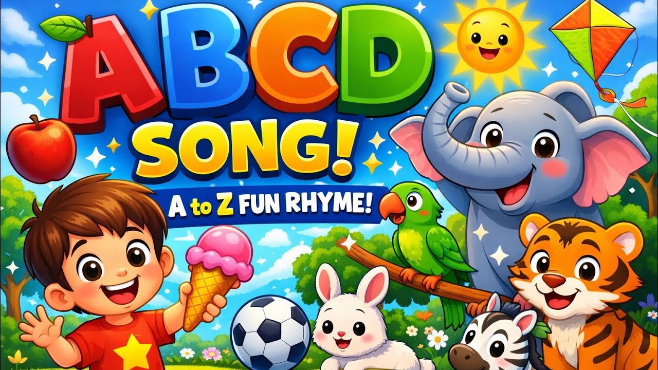 ABC Phonics Song | A for Apple 🍎 B for Ball 🏀 C for Cat 🐱 | Learn ABC ...