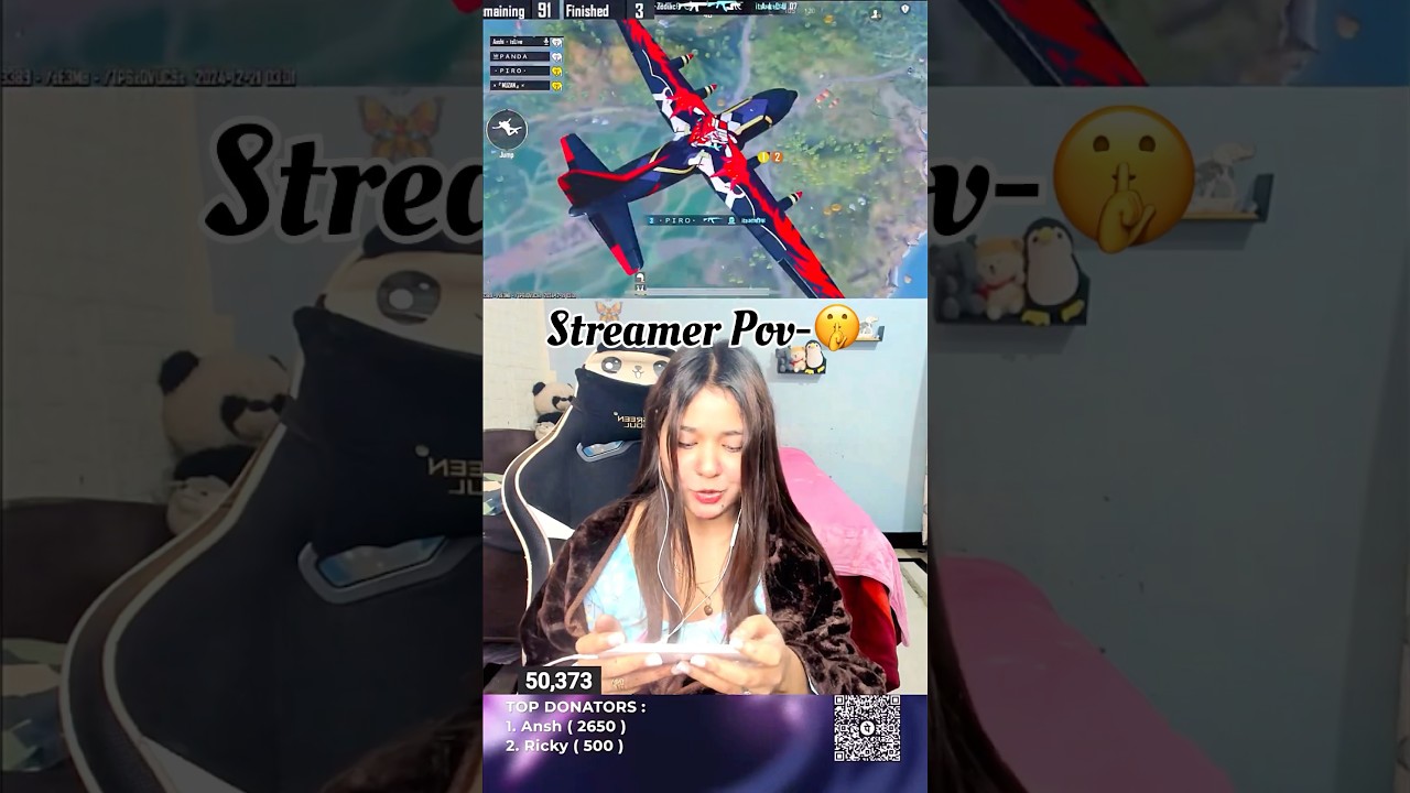 Girl Streamer Vs 