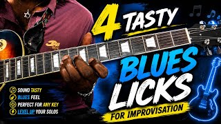 Full 4 Tasty Blues Licks for Improvisation | Improve Your Guitar Solos Instantly News