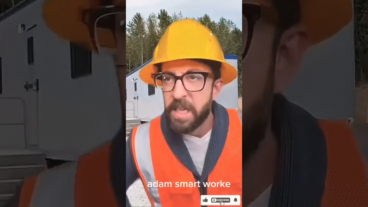 How to make the work as fast and efficient as possible ✅👉📢#adamrose #construction #smart #workers 💥