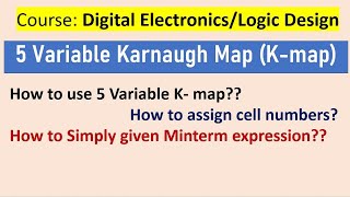 Five (5) Variable K map.