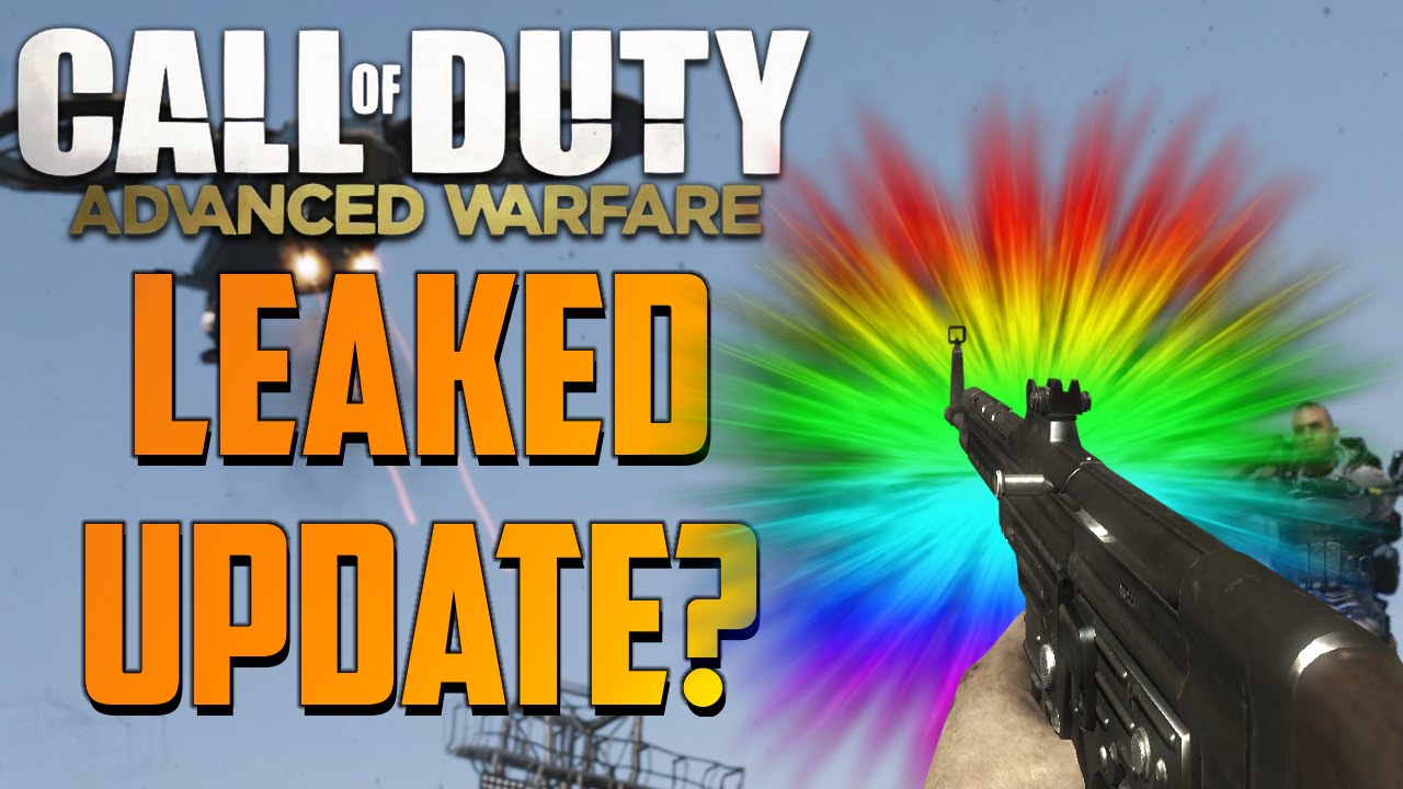 Advanced Warfare: Leaked Update Coming?- "Legendary Weapons"