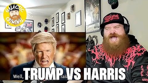 Donald Trump vs Kamala Harris - Epic Rap Battles of History - Reaction / Review