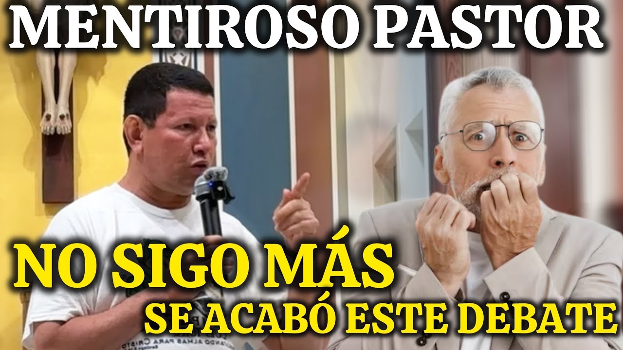 ÚLTIMO😱PASTOR le JUEGA SUCIO al PADRE LUIS TORO en PLENO DEBATE❌