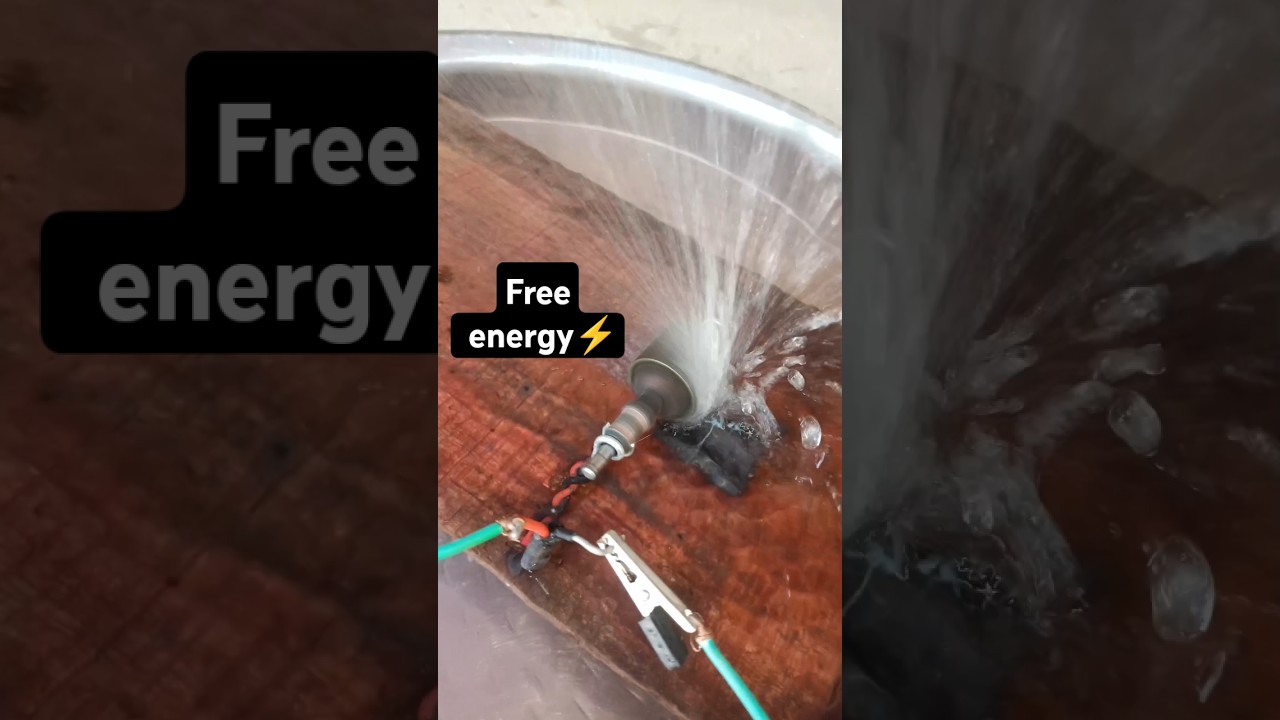 free energy⚡ ase banti he  विजली उतपन्न • 