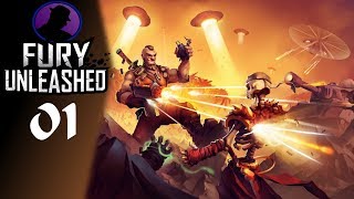 Let's Play Fury Unleashed - Part 1 - I Can Totally Talk While....Dang!