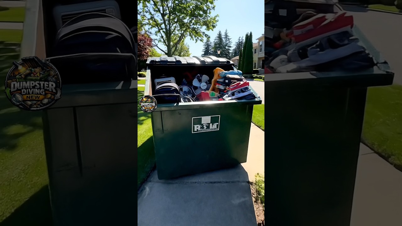 Dumpster diving king 👑Inedible foods + child car seats + and more... 