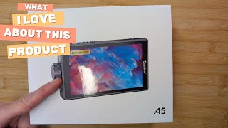 Quick overview of this 4k monitor - Desview A5 Camera Field Monitor 5.5" 600nits Touch Screen 4K/60H