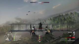 Battlefield 1 Insane bomber plane multikill!!