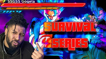 Can I SURVIVE with Gogeta the best custom partner Xenoverse 2 survival series