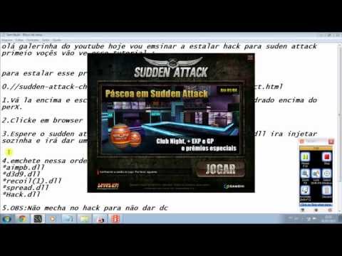 Como Instalar hack para sudden ataque