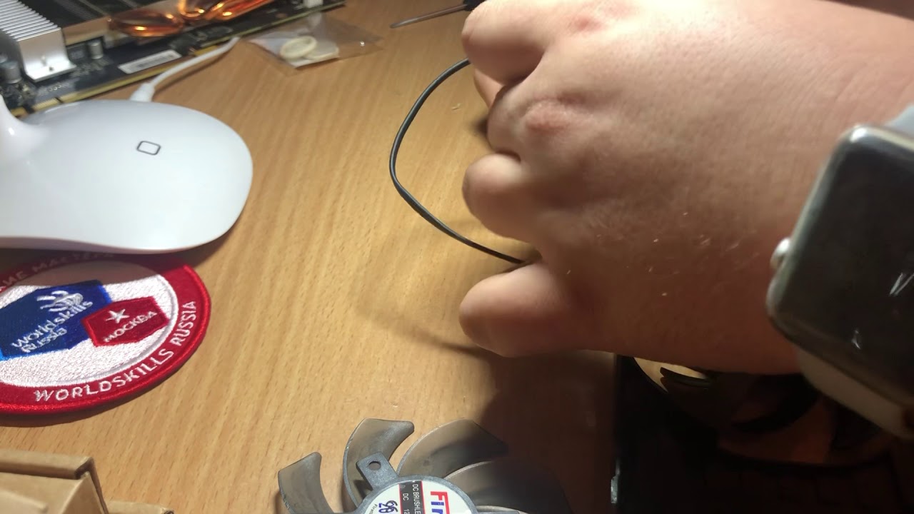 Замена кулеров palit gtx 1060 3gb на аналогичные dual-x - YouTube