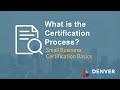 Understanding Certification: What you need to know about the certification process