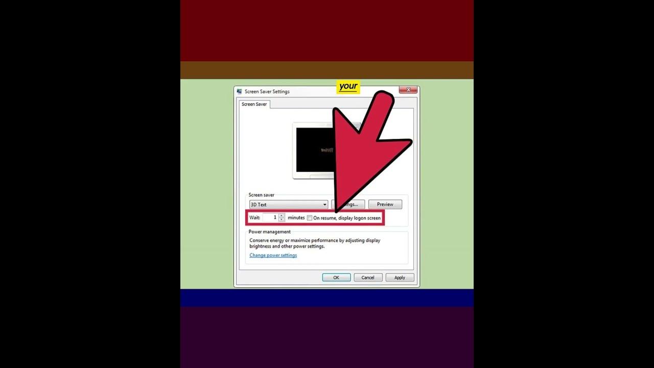 how-to-change-screensaver-settings-in-windows-youtube