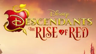 Descendants rise of red posters