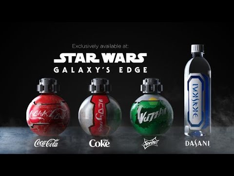 Coca-Cola and Disney Design Custom Bottles for Star Wars: Galaxy’s Edge