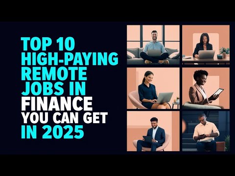 Top 10 High Paying Remote Jobs in Finance You Can Get in 2025 - YouTube